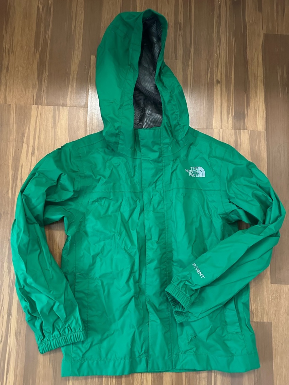 The North Face Kids' Green Hooded Raincoat